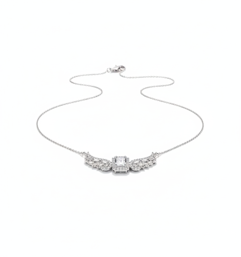 Seraphina Diamond Wing Necklace