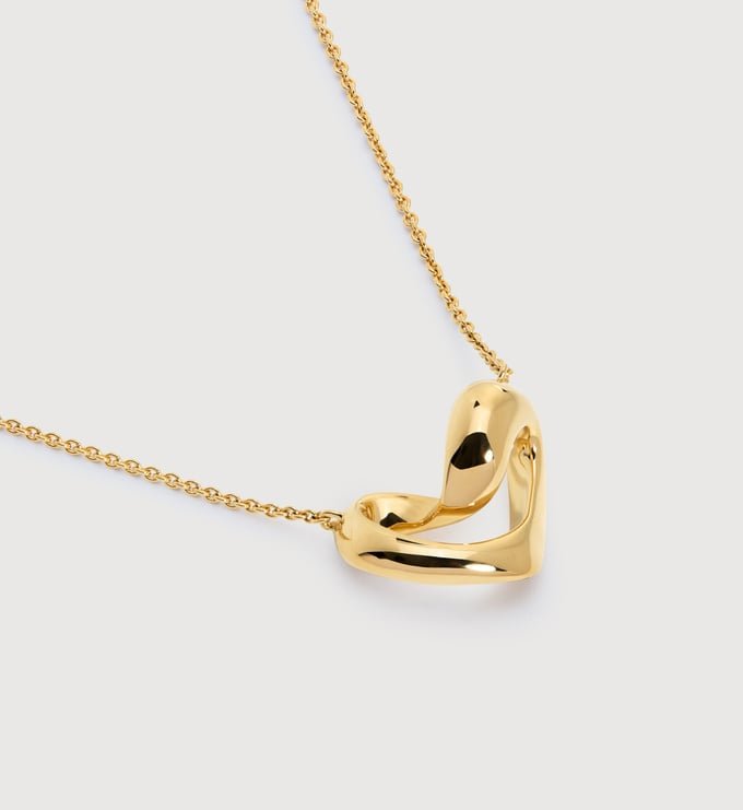 Infinity Heart Chain Necklace